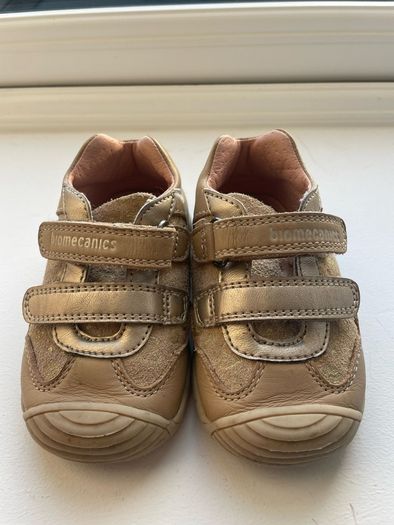 2 Pairs of Biomecanics Baby Girl Shoes