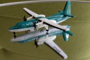 Diecast Aircraft Model, Aer Lingus - Fokker 50 airplane, by HERPA, NEW