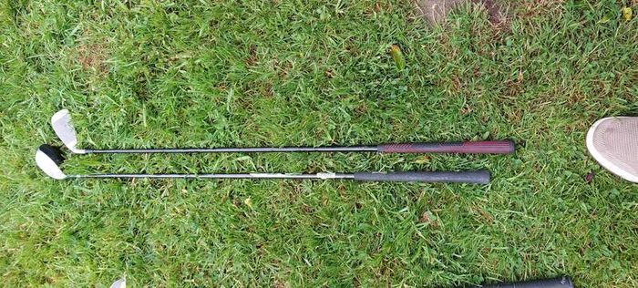 Golf Clubs and bag