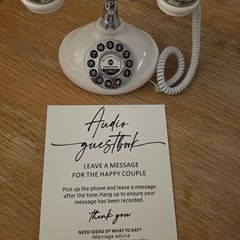audio guestbook