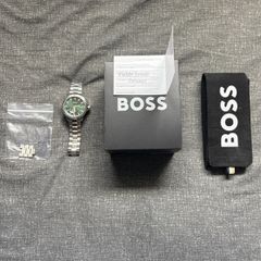 BOSS Troper Automatic 42mm Green Dial Watch 1514200  Box & Extra Links