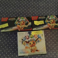Prismatic evolutions etb + Suprise boxes