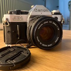 Canon A1-Program + Canon FD 50mm f/1.8 Lens