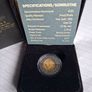 1.24g irish gold proof coin Image 3