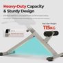 Foldable Hyperextension Roman Chair w/Back Extension, Home Gym Sit Up Bench for Glute & Ab Workouts, Optional Adjustment Incline & Multi-Function Heavy-Duty Exercise Equipment Image 6