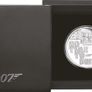 2020 Tuvalu 1 Oz Silver Coin James Bond No Time to Die. Proof Image 4