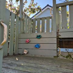 Playframe/ play tower with slide