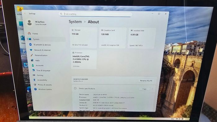 Microsoft Surface Pro 4