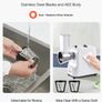 Electric Cheese Grater Salad Maker, 200W Salad Shooter, Electric Vegetable Slicer Shredder Chopper for Fruits with 5 Attachments Image 5