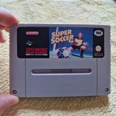 Super Soccer Snes Super Nintendo Arcade Retro Games Original