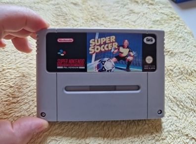 Super Soccer Snes Super Nintendo Arcade Retro Games Original