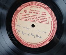 Ray Charles The Genius of Ray Charles TEST PRESS 1959
