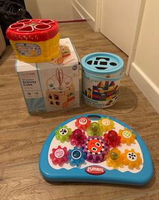 Electronic and Wooden Toys Bundle