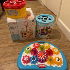 Electronic and Wooden Toys Bundle