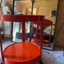 Vintage Italian Red Bar Cart Image 2