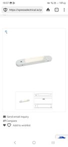 Over mirror  Dual LED Light with USB (2 available)