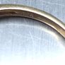 9ct Gold Three Stone Statement Ring Size 56 Image 8