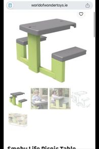 Smoby play house picnic table
