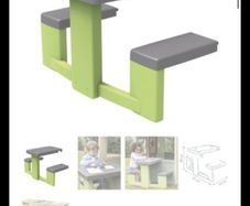 Smoby play house picnic table