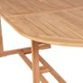 Garden Table 180x90x75 cm Solid Teak Wood Image 4