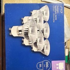 GU10 halogen bulbs