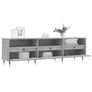 TV Cabinet Concrete Grey 150x30x44.5 cm Engineered Wood Image 2