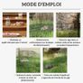 Folding capture cage trap for small animals like rats and mice - 2 doors handle 66 x 24 x 30.5 cm grey steel Image 6