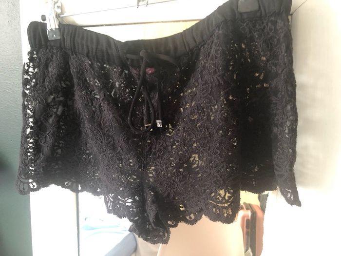 lace shorts from river island