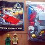 Lego Star wars 7134: A-Wing Fighter (2000) 100% Complete (NO BOX) Image 2