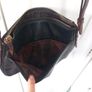 Fossil Black Tan Trimmed Cross Body Bag Image 6