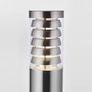 Garden Lights 80 cm High Stainless Steel Post Bollard Light Image 2