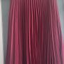 M&S Claret pleated midi length skirt Sz 8 - Bnwt Rrp 60 Image 8