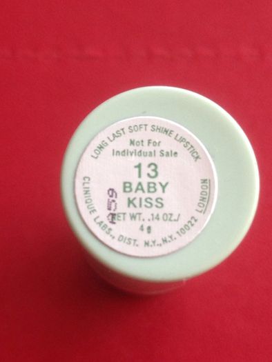 Clinique Long Lasting Soft Shine Lipstick 13 Baby Kiss