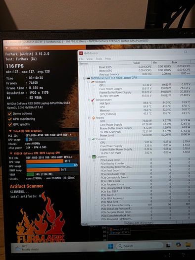 Gigabyte Gaming A16 Cwh | Rtx 5070 8gb, I7-13620h, 16gb Ddr5, 1tb Ssd, 165hz