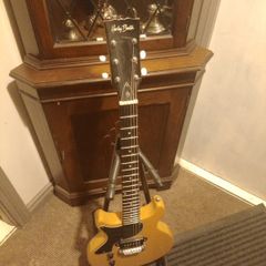 Harley Benton Les Paul DC junior left hand