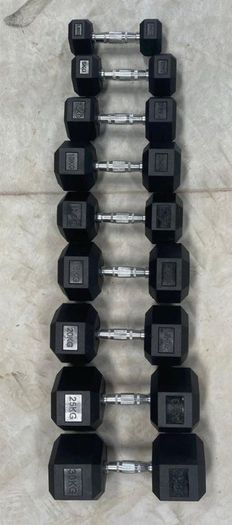 Brand New Hex Dumbbells
