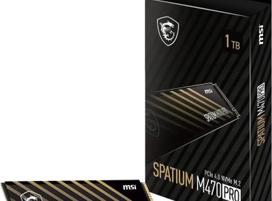 Msi Spatium M470 Pro Pcie 4.0 Nvme M.2 1tb - New