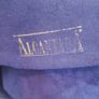 Vintage Alcantara Dark Purple/ navy Suedette Fabric Image 3