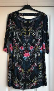 Warehouse multicoloured dress - sz 10