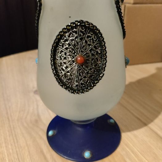 Blue Glass Vase