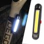 COB LED Bicycle Bike Cycling Front Rear Tail Light USB Rechargeable 6 Modes Waterproof Front Rear Tail LED Light Image 5