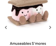 New JELLYCAT Amuseables S'mores