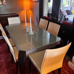 Italian Dining table and chairs