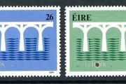 Ireland 1984 : Scott # 592-593 - EUROPA Complete Set - Mint Never Hinged - FREE POSTAGE