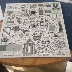 Ed Sheeran Autumn variations autographed  limited edition white vinyl with signed card