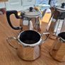 Vintage Elkington & Co Monarchy plate Art Deco Coffee pot, tea pot sugar bowl and jug Image 2
