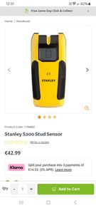 stanley stood sensor