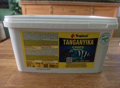 Dry fish food