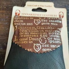 leather purse