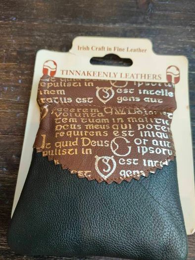 leather purse